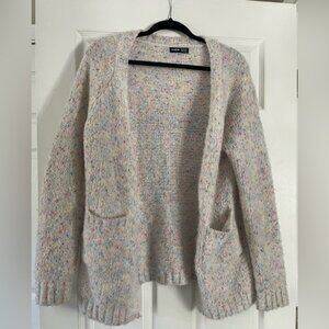 SHEIN Speckled Cream Cardigan